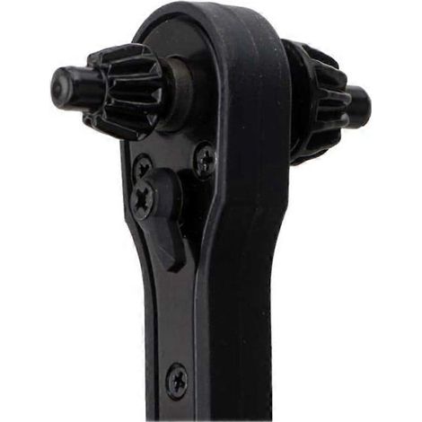 Clé à cliquet 2 en 1 pour mandrin de perceuse, clé universelle pour perceuses électriques, deux têtes de tailles différentes (12,8 mm/17,2 mm) (1/4)