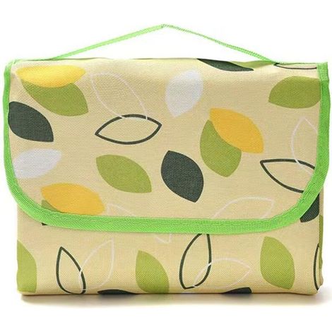 Portable Picnic Blankets, Foldable Waterproof Sandproof, with Tote, (Flying Leaves,80 80inch) (1/5)