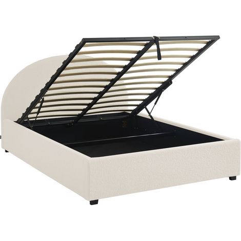 sweeek - Boxbett mit Lattenrost und Kopfteil, 140 x 190cm (1/5)