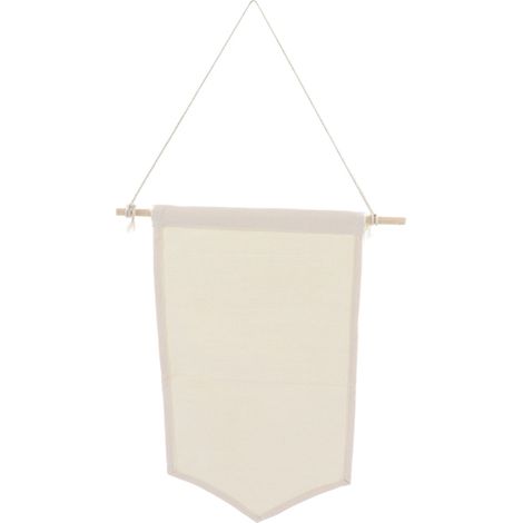 Grande bannière murale décorative blanche pour présenter des collections d'étiquettes, couleur principale. (1/5)