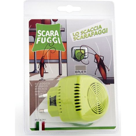 BRUER SCACCIA SCARAFAGGI DISSUASORE ELETTRICO SCARAFUGGI CONTRO INSETTI BLATTE