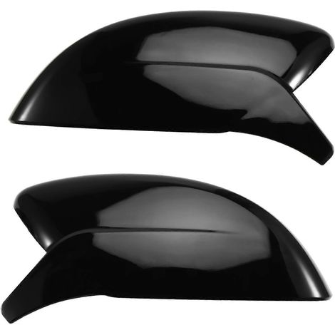 Boîtier de rétroviseur intérieur pour Infiniti G25 G37 Q40 Q60 V36 G Line 2009-2015, coque de rétroviseur latérale noire (1/5)