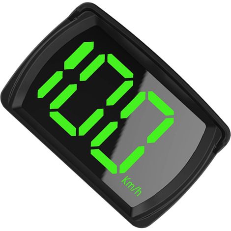 Compteur de Vitesse Gps pour Voiture Affichage Tête Haute Hud, Design Moderne en Abs et Pc, Positionnement Précis et Multifonction pour Conduite Sécurisée (1/5)
