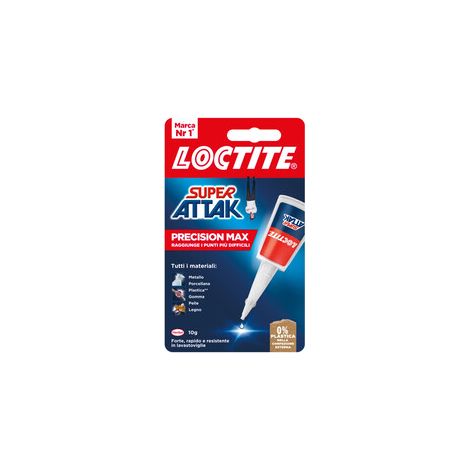 Adhe'sif liquide instantane' Super Attak Precision XL 10 gr pour me'tal bois plastique re'sistant aux chocs et a' l'eau