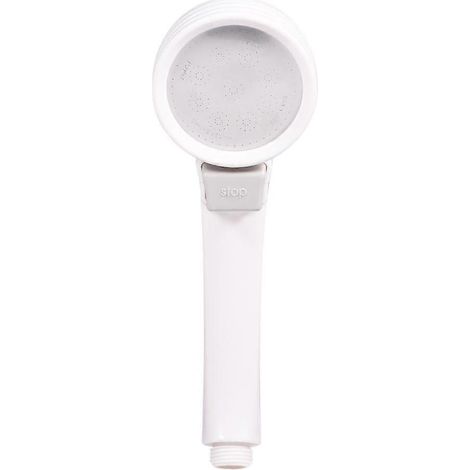 Pommeau de douche à main à jet pressurisé et économie d'eau avec interrupteur à bouton-poussoir, accessoire de salle de bain pour la maison (1/5)