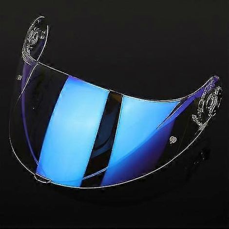 Visière miroir Nolan X-lite - Compatible avec les casques de moto X-803, X-802, X-702, X-661 et X603 - Protection UV - Couleur : Bleu Revo (1/2)