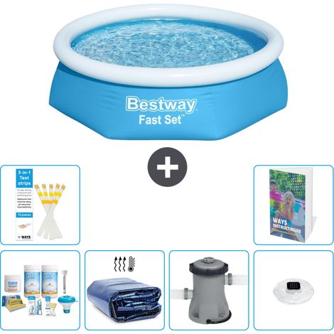 Bestway Fast Set Rund - 244x61 cm - 7-teilig  S160 (1/5)