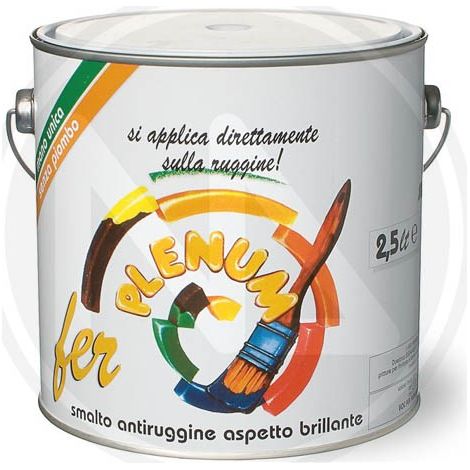 SMALTO FER-PLENUM BRILLANTE 750ML GRIGIO SCURO 535 V