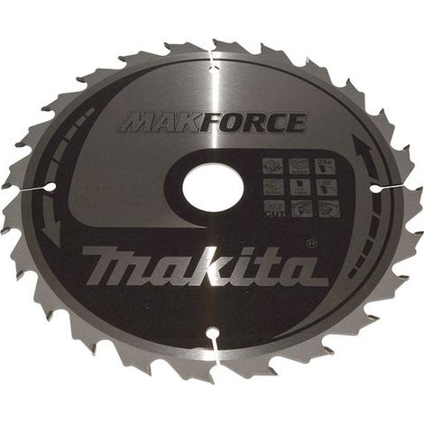 Makita Kreissägeblatt MAKFORCE 210/30 mm, 24 Zähne, 1,6 mm, Holz