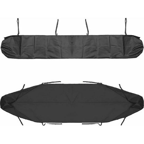 LaBlanc - De Terrasse De Rangement Housse Auvent Verser/Abri/Tonnelle - Protection La Neige Anti-poussiere en Imperméable étanche Contre Hiver, Jardin De Auvent Verser (noir,3m) (1/4)