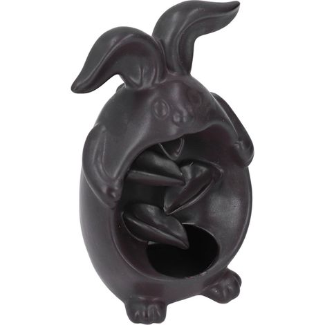 Brûleur à Encens Lapin Cascade Zen, Décoration Maison Parfumée Élégante