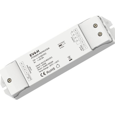 4-Channel Constant Voltage Power Supply Repeater 12-60V DC  5A EV4-H