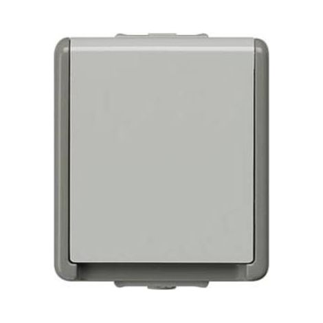 Siemens Delta IP44 toma de corriente eléctrica gris segura (1/3)