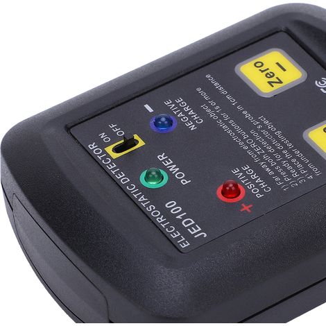 Elektrostatisches Prüfgerät für Vliesstoffe, elektrostatisches Oberflächenspannungsprüfgerät für Vliesstoffe, elektrostatisches Feldprüfgerät JED100 (1/5)