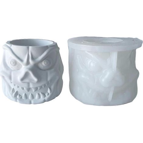 Silikonform für Blumentöpfe, Betonform für Blumentöpfe, Zementform für selbstgemachte Stiftehalter, Wohndekoration