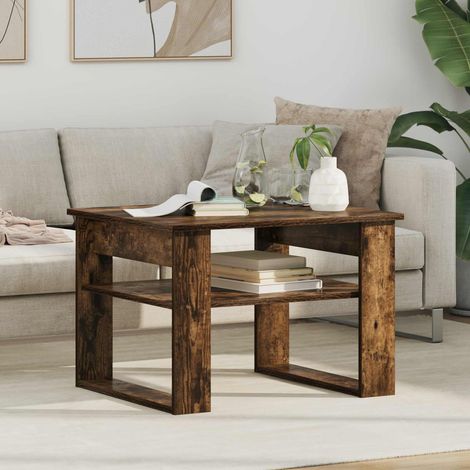 Couchtisch Geräucherte Eiche 64 x 54 x 44 cm Holzwerkstoff