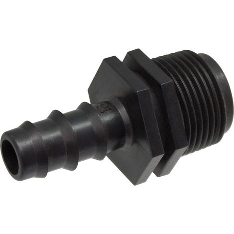 Adaptador Macho Tubo 16mm a Rosca 1/2" en Bolsa Zip 1 Unidad 900401 Aqua Control (1/3)