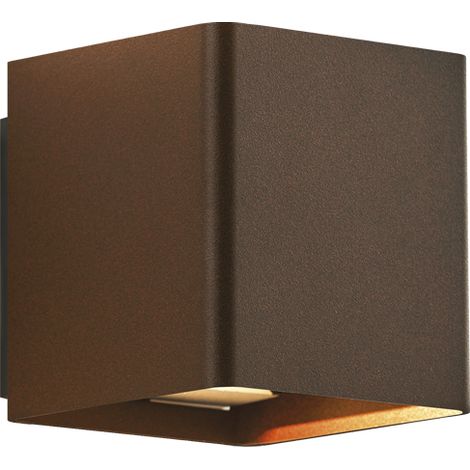 GHEE EVO - Applique LED 10W per Esterno IP65, Orientabile 30-130°, 4000K, Corten, Luce Progettuale - Rossini Group (1/5)