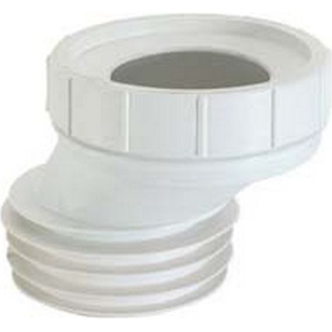 PROLUNGA WC ECCENTRICA IN PVC MORBIDO - ø interno mm.90-100, lungh. tot. mm.100