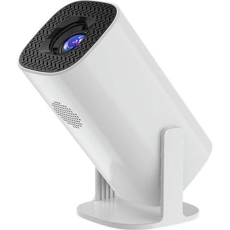 Filiyano – Projecteur 4 K LED HD avec double Wi-Fi et Bluetooth - Idéal pour le home cinéma - Blanc Home (1/5)