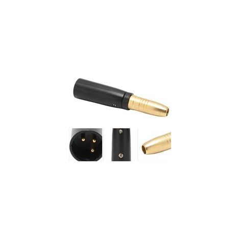Adaptateur audio 6,35 mm femelle vers XLR mâle pour lecteur audio, microphone et amplificateur de guitare (1/5)