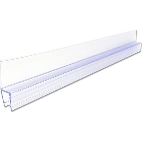 Joint d'étanchéité Porte Douche - 1 Pièce - PVC - Forme H - Anti-fuite - Verre 4mm - 70cm (1/5)