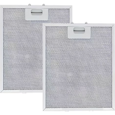 2 Pièces Grille Hotte Aspirante, 5 Couches D'alliage D'aluminium Grille De Hotte, 320 X 260 mm, Adapté Aux Hottes de Restaurant, Couleur Argent, Adapté aux Hottes de Cuisine (1/5)