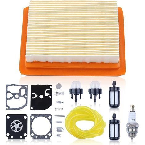 Luftfilter für Stihl Freischneider FS120, FS200, FS250, FS300, FS350 und Kraftstoff-Reparaturset für Freischneider. Ersatzteil für Rasentrimmer 4134 141 0300 (1/5)