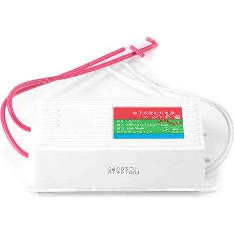 Redresseur d'alimentation électrique, transformateur néon à détection de surchauffe, résistant à l'humidité pour les occasions en extérieur (1/5)