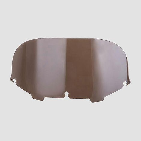 Pare-brise 6" 8" pour moto Harley Electra Street Glide FLHX Touring CVO (1996-2013) - Déflecteur de vent, carénage - Style 2, couleur fauve (1/5)