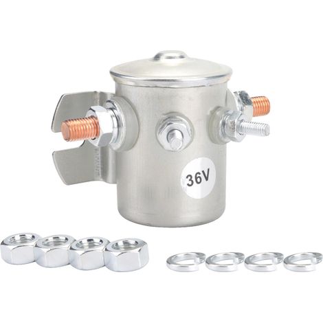 Relais solénoïde 36 V série n° 70 avec kit de résistance et diode Compatible avec les voiturettes de golf électriques EZGO OE n° (1/5)