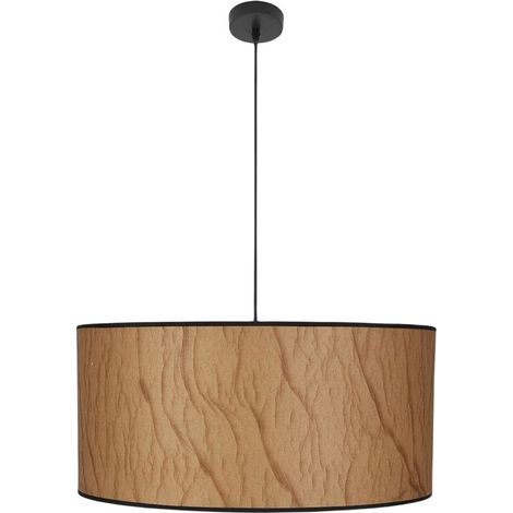 Colgante Papiro 3xe27 Pergamino/negro Regx60x60 cm (1/2)
