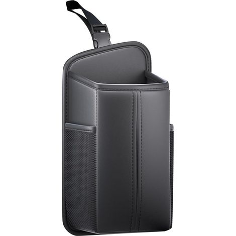 Organiseur de siège arrière de voiture – Porte-serviettes pour siège, sacs de rangement en cuir synthétique, accessoires de véhicule pour siège arrière, camion, VUS, téléphones automobiles (1/5)