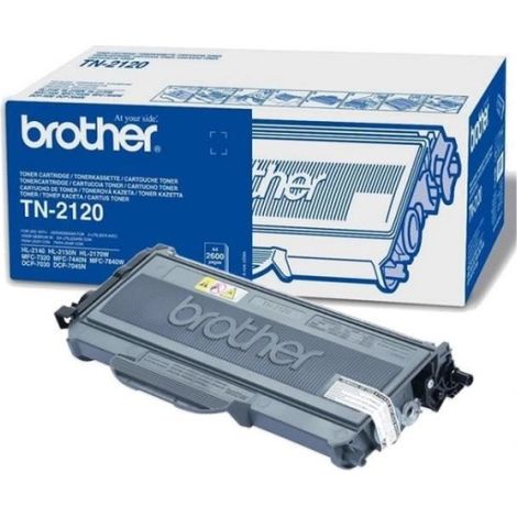Brother TN-2120 Toner Laser Noir 2600 pages