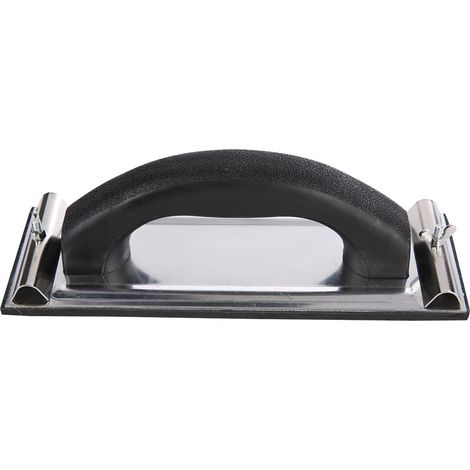 Ortviai Support à Papier Abrasif Manuel en Aluminium avec Poignée Ergonomique en Caoutchouc – 24 x 8,2 x 7,5 cm (1/5)