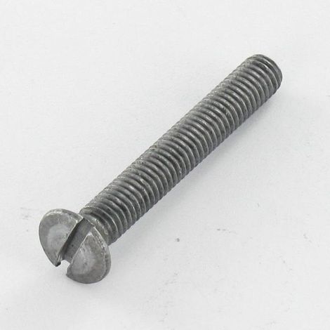 Vis métaux Tête fraisée bombée TFB Fendue M5X45 Acier brut Conditionnement: 500 pièces