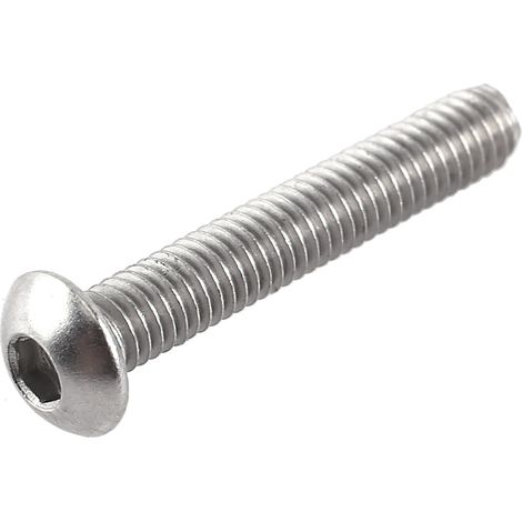 Assortiment de vis, écrous et rondelles à tête hexagonale creuse M3 en acier inoxydable 304 (tête bombée) (1/5)