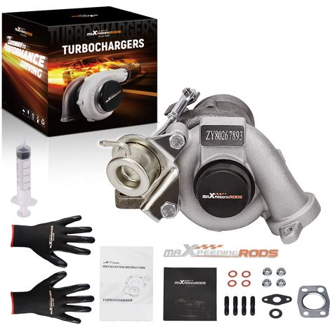 TD02 turbo for FORD FOCUS C-MAX 1.6 DIESEL TDCi DV6 TURBOCHARGER 90PSi 90BHP (1/5)