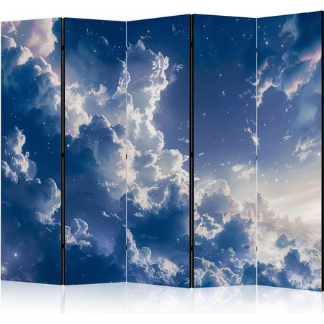 Dekorativer paravent artgeist sternenhimmel stoff 225x172 cm