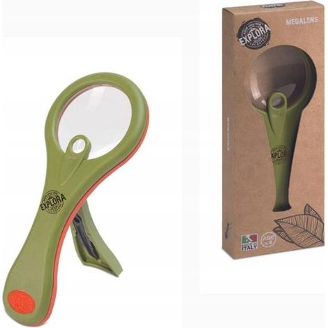 Lente d'ingrandimento pieghevole con supporto e pinzette incluse. (1/5)