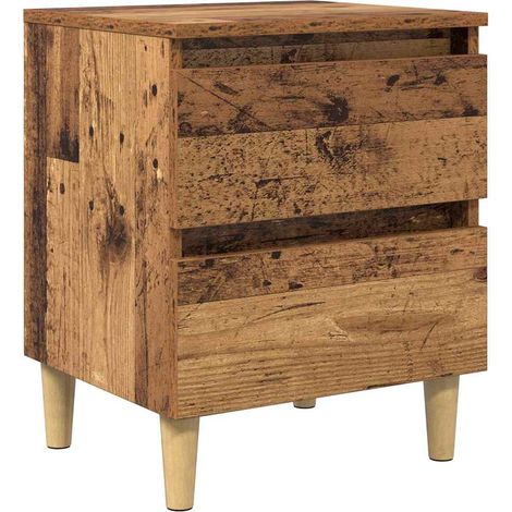 Meubles de Rangement,Armoire de lit Bois Ancien 40 x 35 x 50 cm Bois d'ingénierie CFW239681 (1/5)