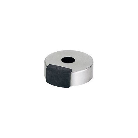 HOPPE Bodentürstopper E484,H 18mm,Ø 52mm ohne Verdrehsicherung Edelstahl matt (1/4)