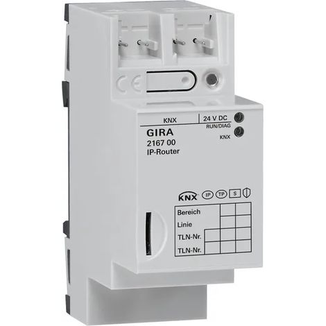 Gira Router IP KNX KNX REG [216700], 2167 00