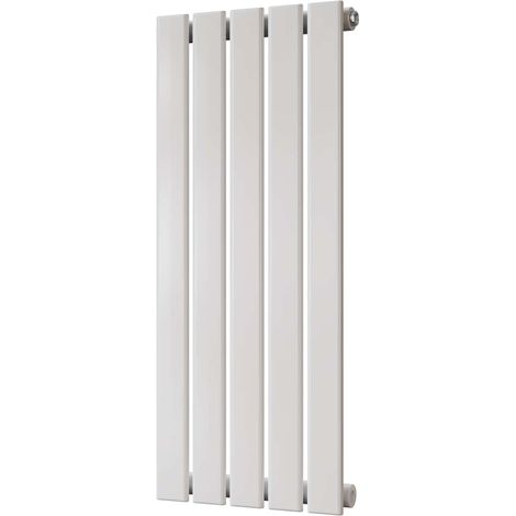 Typhoon - White Designer Radiator H800mm x W340mm Single Panel