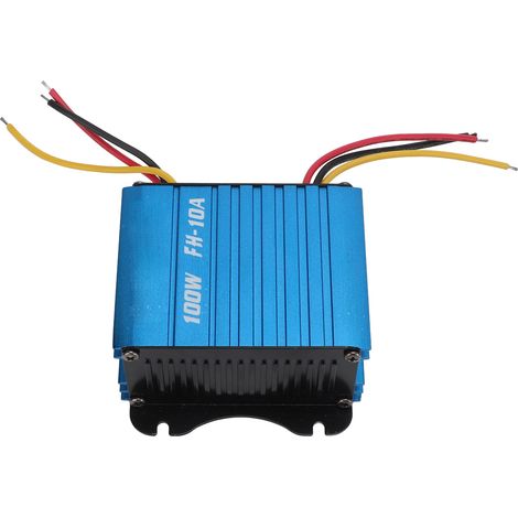 Régulateur de tension pour alimentation électrique, entrée 22-28V vers sortie 12V pour voitures, bateaux, énergie solaire et éolienne. (1/5)