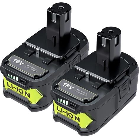Chargeur de batterie lithium-ion, haute capacité, compatible avec RYOBI P108 (1/2)