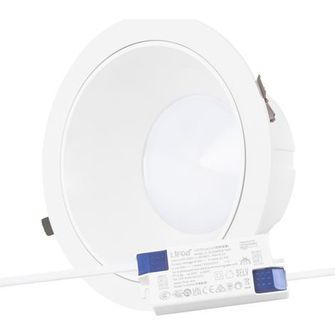LED-Rundstrahler, 30 W, 4200 lm, 3000 °K, blendfrei, UGR19, 40.000 h