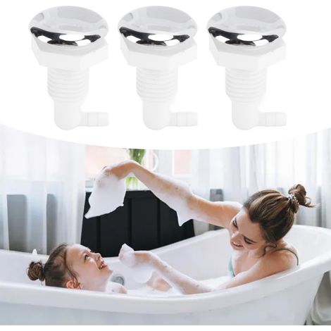 Set mit 3 PVC-Spa-Düsen (5 mm) – Massage und Hydrotherapie für Pool und entspannendes Bad