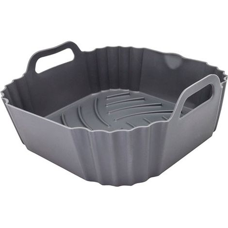 Bandeja silicona para freidora de aire 20 x 20 cm