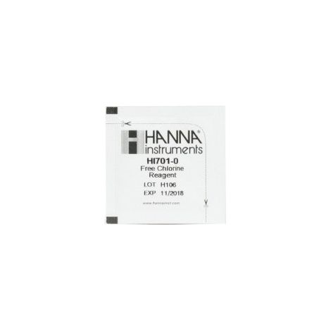 Reactivo Cloro Libre (0 a 2,5 mg/ L) 25 test